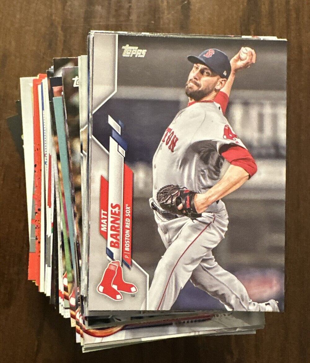 Boston Red Sox Baseball Card Huge Lot 151 Different Cards